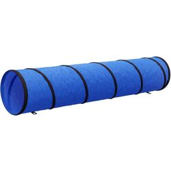Tunel de joacă pentru câini VidaXL 172189 (Blue)