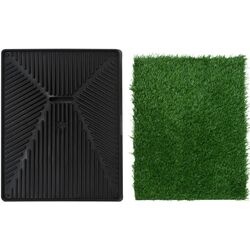 Туалет для домашних животных VidaXL 170766 (Green/Black) Thumb