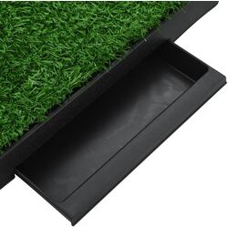 Туалет для домашних животных VidaXL 170766 (Green/Black) Thumb