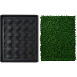 Туалет для домашних животных VidaXL 170768 (Green/Black) Thumb