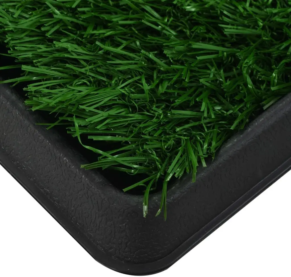 Туалет для домашних животных VidaXL 170768 (Green/Black)