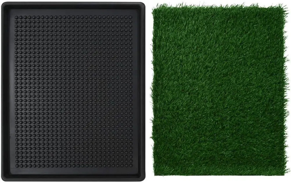 Toaleta animale companie VidaXL 170769 (Green/Black)