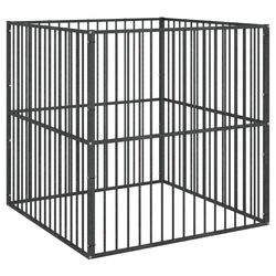 Загон для домашних животных VidaXL 172209 (Black)