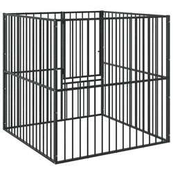 Загон для домашних животных VidaXL 172210 (Black) Thumb