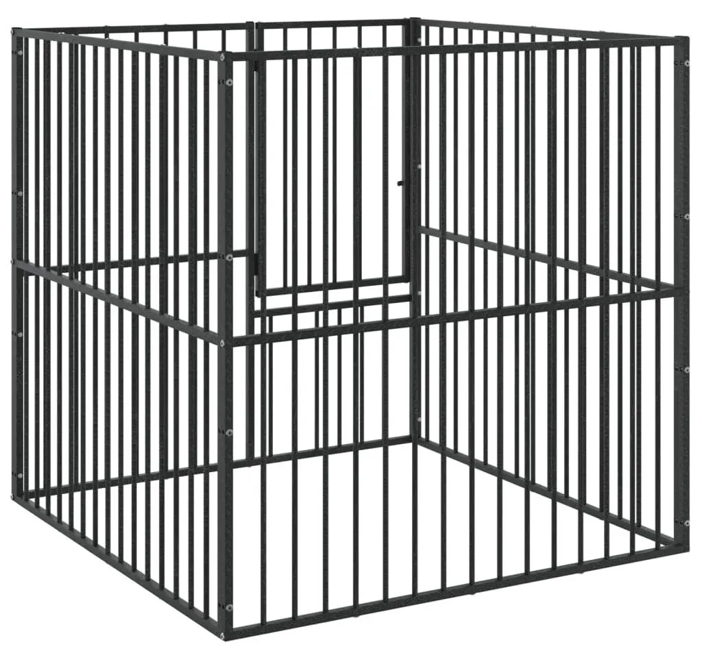 Загон для домашних животных VidaXL 172210 (Black)