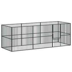 Загон для домашних животных VidaXL 3209557 (Black)