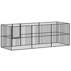 Загон для домашних животных VidaXL 3209557 (Black) Thumb
