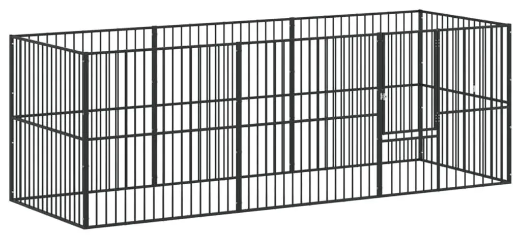 Загон для домашних животных VidaXL 3209557 (Black)