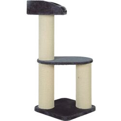 Pat cu zgarietor Zolux Big Cat 2 504094 (Black/Natural) Thumb