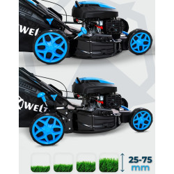 Бензиновая газонокосилка Hexwelt Mower 150 HW-KS-150 (Blue/Black) Thumb