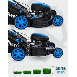 Бензиновая газонокосилка Hexwelt Mower 200 HW-KS-200 (Blue/Black) Thumb