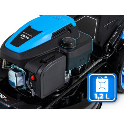 Бензиновая газонокосилка Hexwelt Mower 200 HW-KS-200 (Blue/Black) Thumb