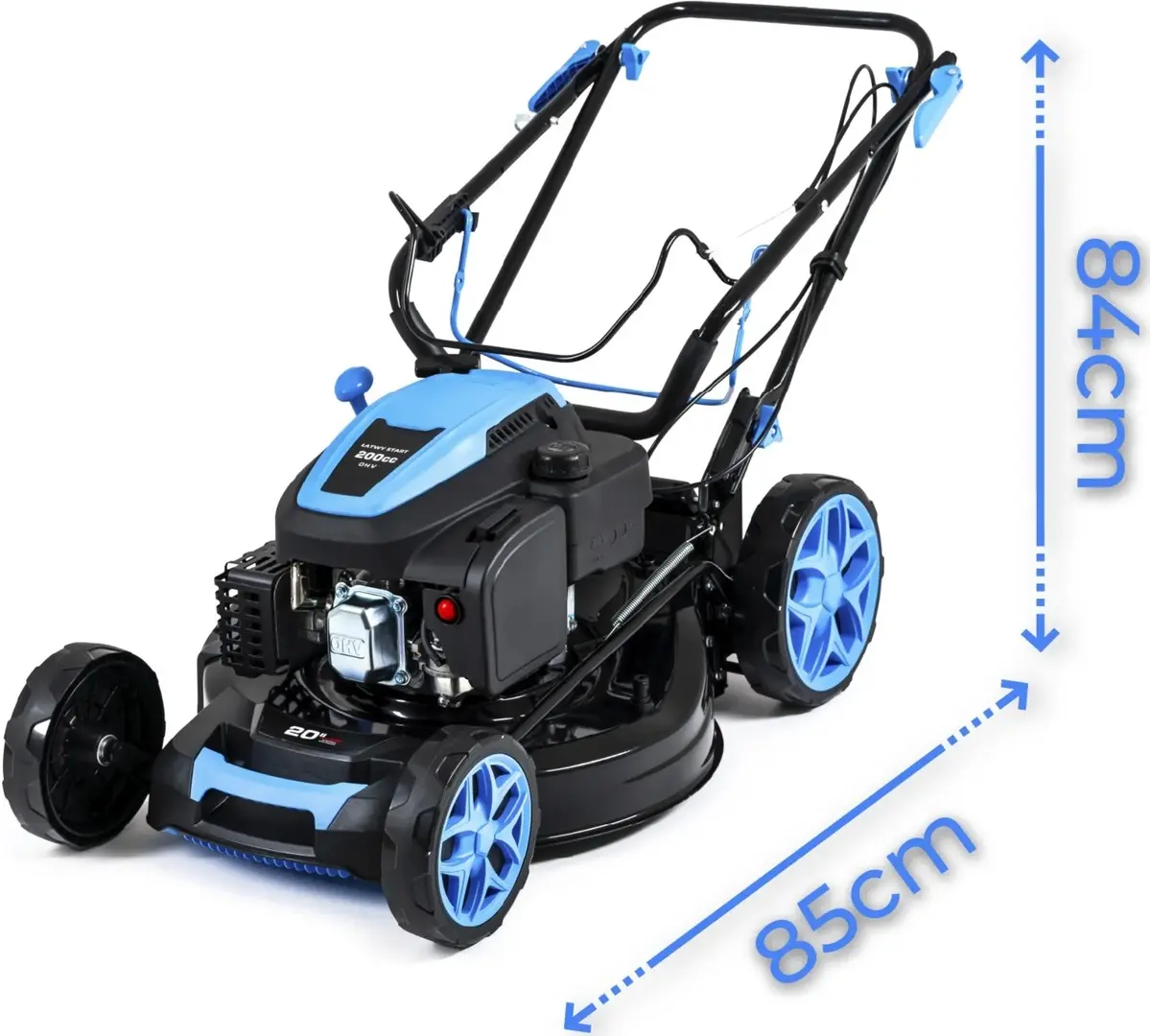 Бензиновая газонокосилка Hexwelt Mower 200 HW-KS-200 (Blue/Black)