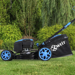 Бензиновая газонокосилка Hexwelt Mower 200 HW-KS-200 (Blue/Black) Thumb