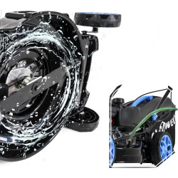 Бензиновая газонокосилка Hexwelt Mower 224 HW-KS-224 (Blue/Black) Thumb