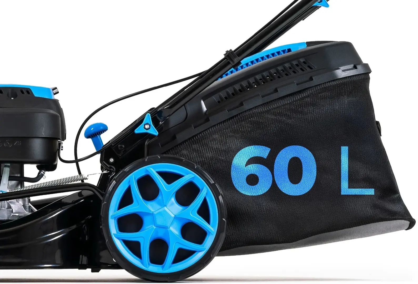 Бензиновая газонокосилка Hexwelt Mower 224 HW-KS-224 (Blue/Black) - 3