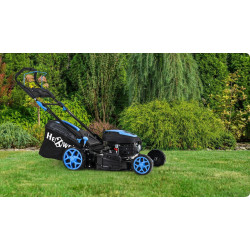 Бензиновая газонокосилка Hexwelt Mower 224 HW-KS-224 (Blue/Black) Thumb