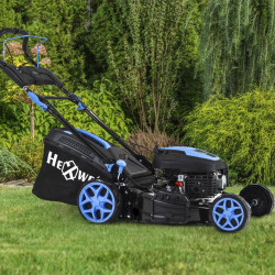 Бензиновая газонокосилка Hexwelt Mower 224 HW-KS-224 (Blue/Black) Thumb