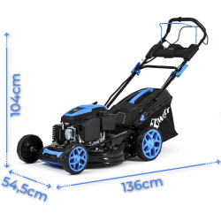Бензиновая газонокосилка Hexwelt Mower 224 HW-KS-224 (Blue/Black) Thumb