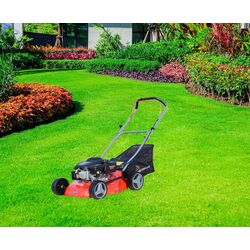 Бензиновая газонокосилка Media Line MP 150 (Orange/Black) Thumb