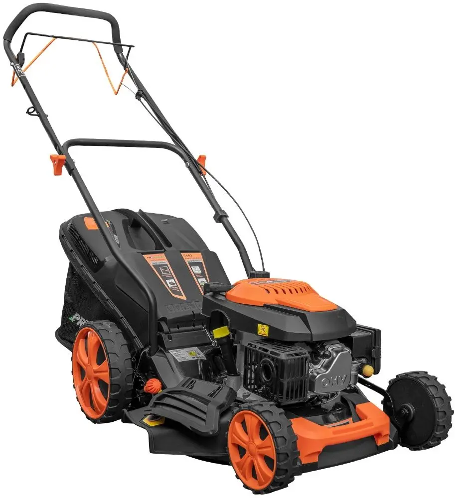 Бензиновая газонокосилка ProGARDEN S463VHY-T (Orange/Black)