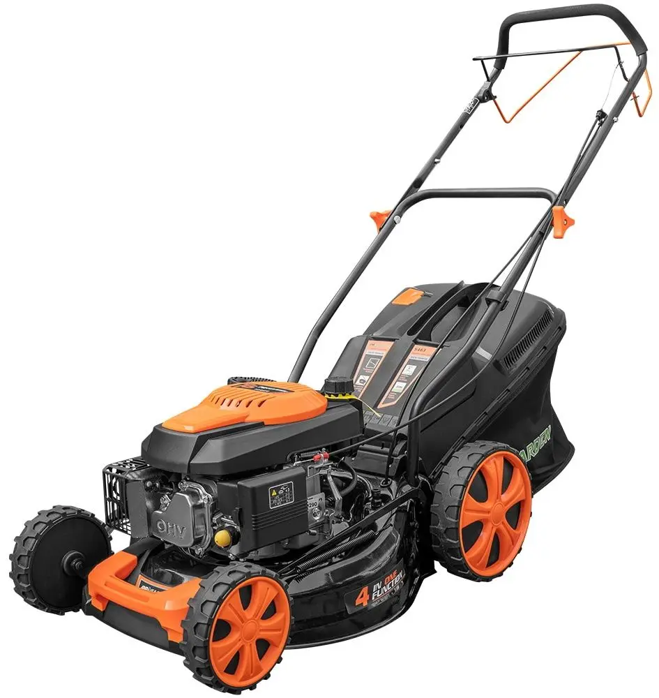 Бензиновая газонокосилка ProGARDEN S463VHY-T (Orange/Black)