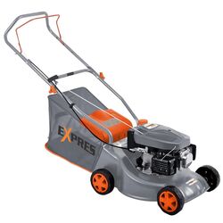 Masina de tuns iarba pe benzina Ruris Express 409 (Grey/Orange)