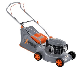 Masina de tuns iarba pe benzina Ruris Express 409 (Grey/Orange)