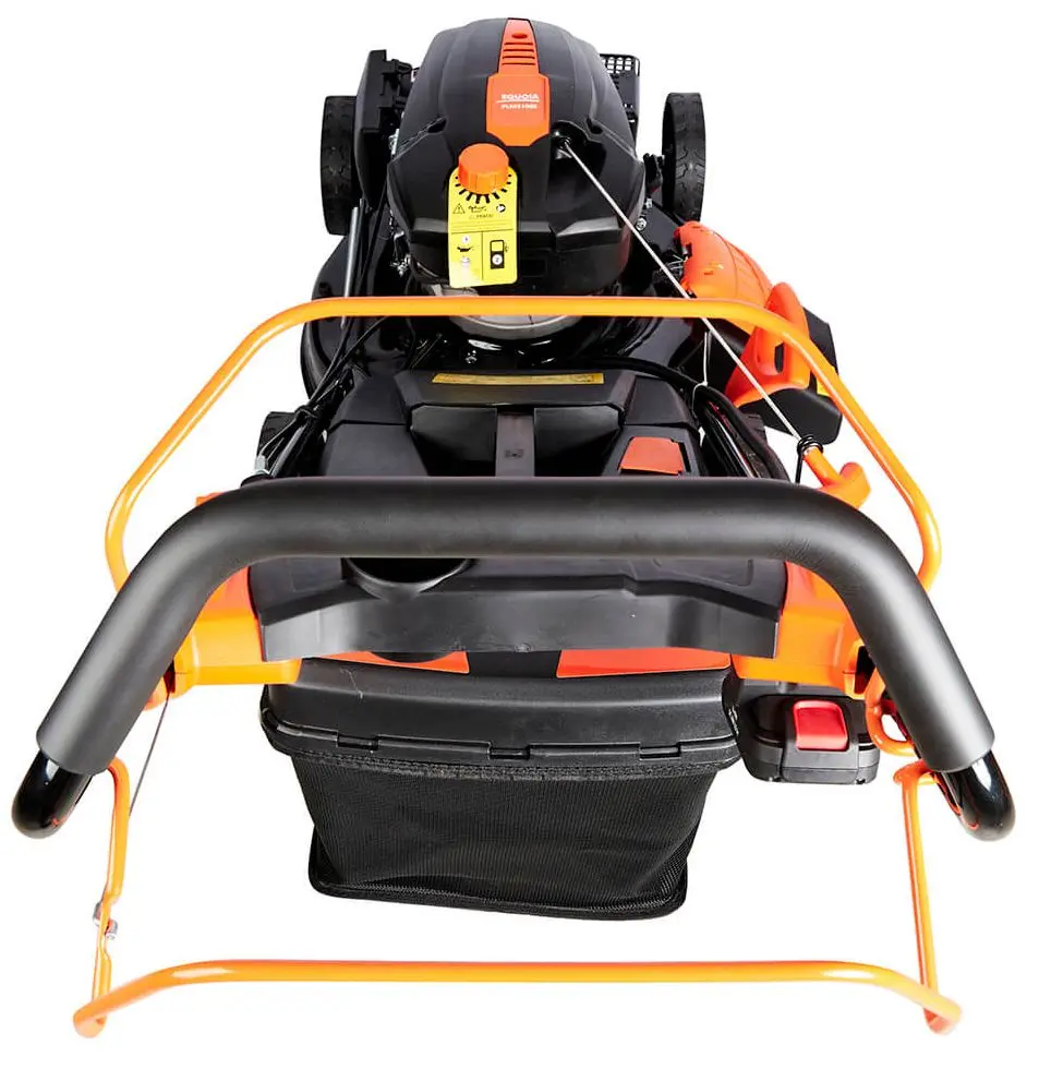 Masina de tuns iarba pe benzina Sequoia SPLM5100E (Black/Orange)