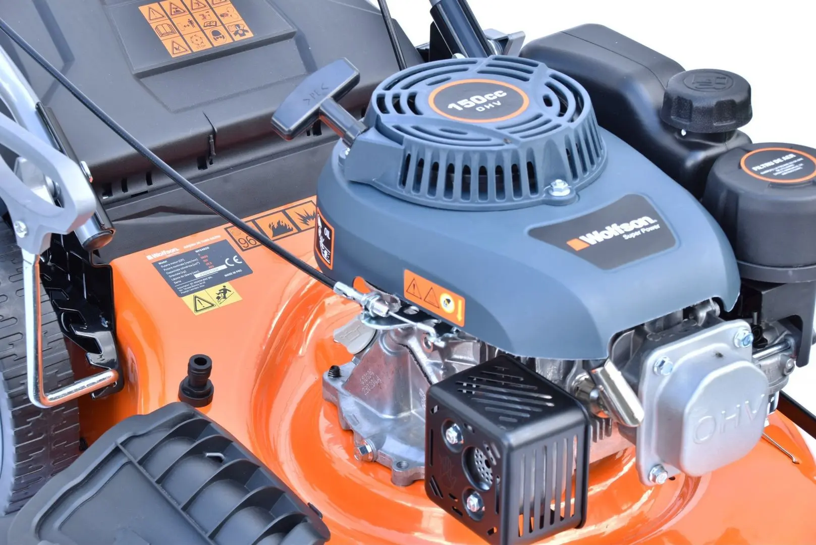 Masina de tuns iarba pe benzina Wolfson WFS4600