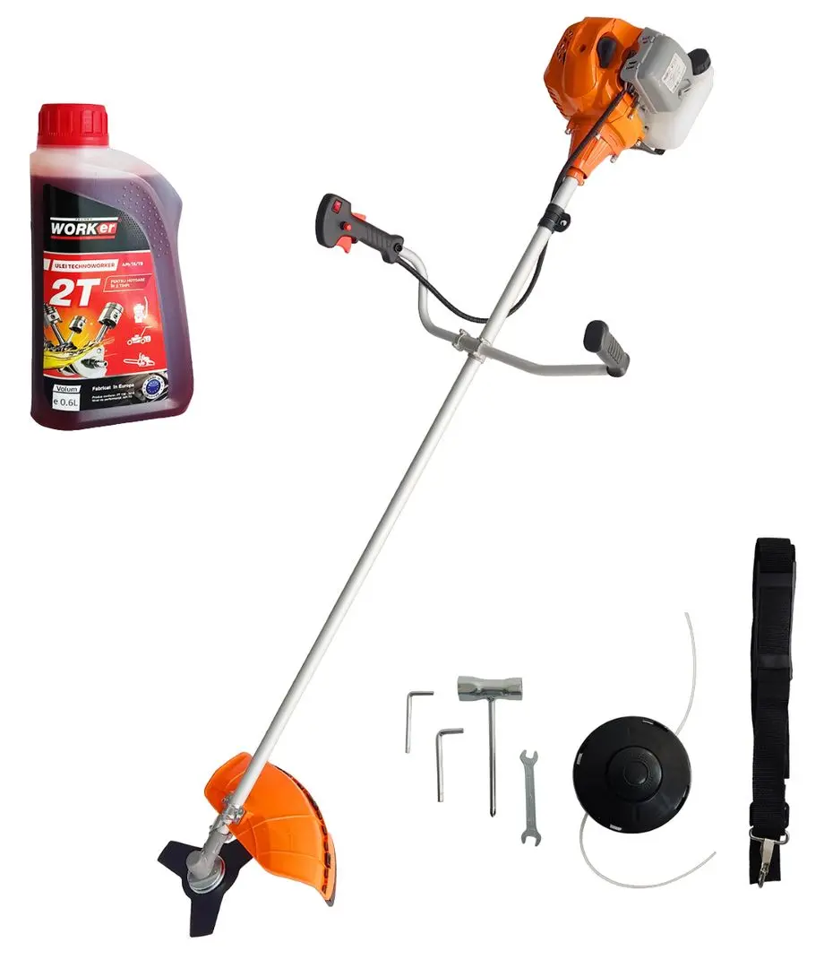 Мотокоса Technoworker BC 52 PRO + аксессуары