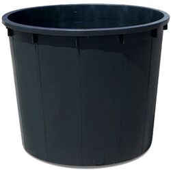 Кадка для вина без крышки Stefanplast Cubeta 350L (Black)