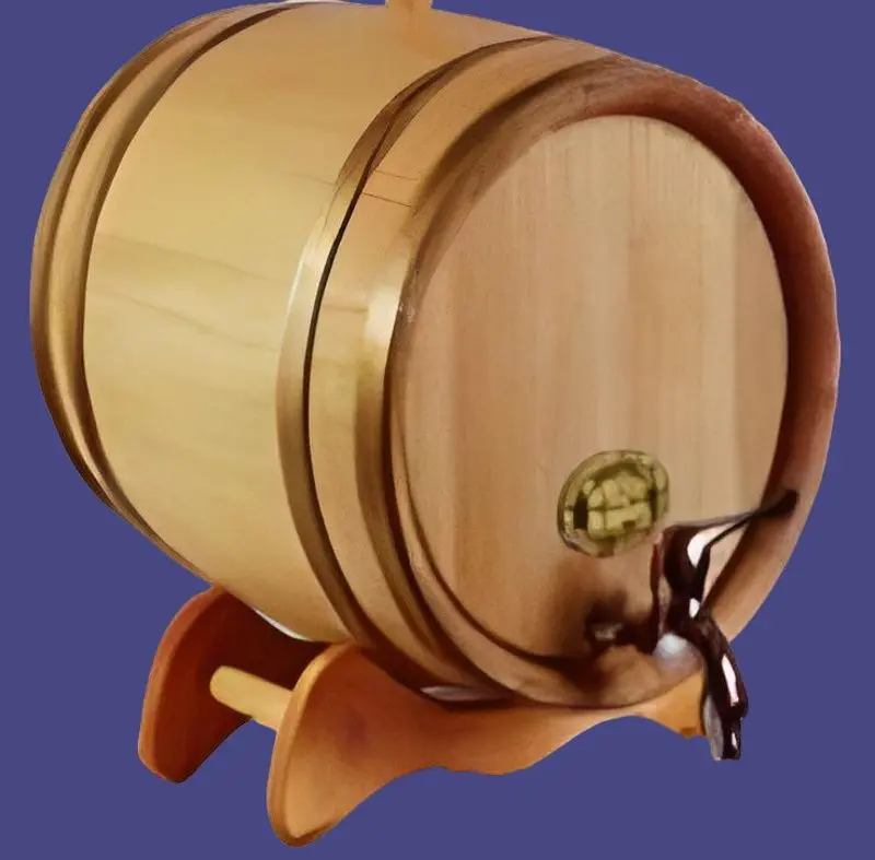 Butoi de vin pe suport Agrovingrup B-10 10l