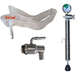 Rezervor pentru fermentare si stocare vin Italy Steel 200l (Inox) Thumb