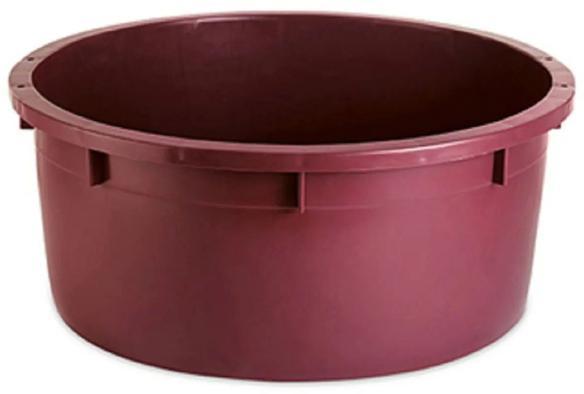 Кадка для вина без крышки Stefanplast Cubeta 130 L (Red)