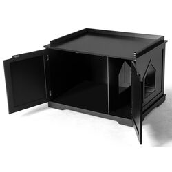 Домик для кошек Costway HW65619BK (Black) Thumb