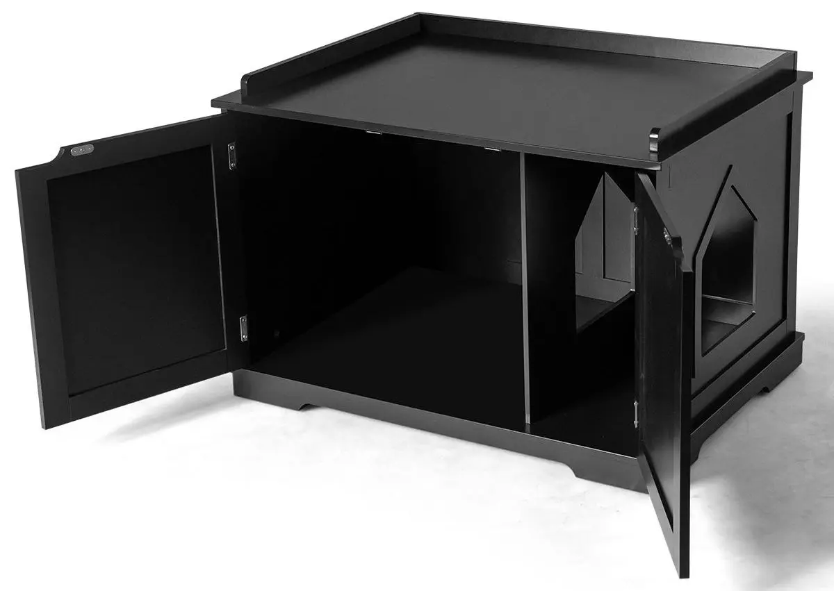 Домик для кошек Costway HW65619BK (Black) - 2