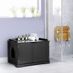 Домик для кошек Costway HW65619BK (Black) Thumb