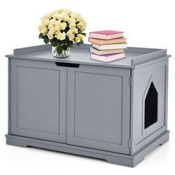 Домик для кошек Costway HW65619GR (Grey) Thumb