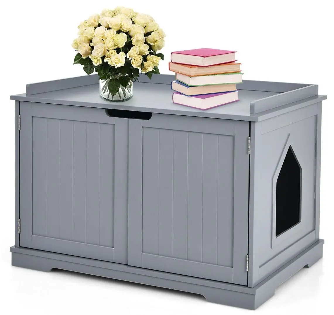 Домик для кошек Costway HW65619GR (Grey)