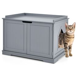 Домик для кошек Costway HW65619GR (Grey) Thumb