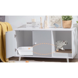 Домик для кошек Costway PV10002GR (Grey) Thumb