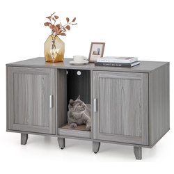 Casuta pentru pisici Costway PV10040GO (Grey)