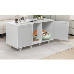 Casuta pentru pisici Costway PV10040GR (Grey) Thumb