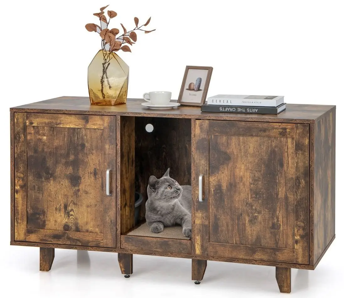 Домик для кошек Costway PV10040IN (Brown)