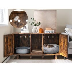 Домик для кошек Costway PV10040IN (Brown) Thumb