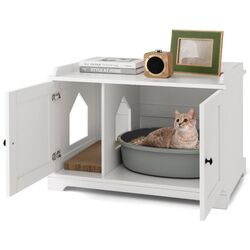 Домик для кошек Costway PV10053WH (White) Thumb