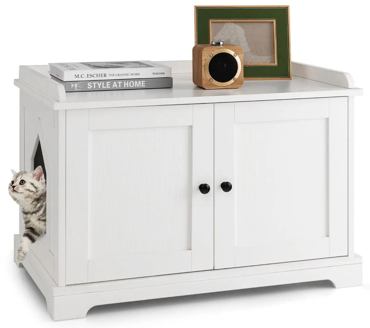 Домик для кошек Costway PV10053WH (White)
