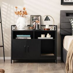 Casuta pentru pisici Costway PV10054DK (Black) Thumb