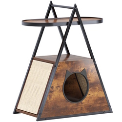 Casuta pentru pisici Costway PV10142BN (Brown)